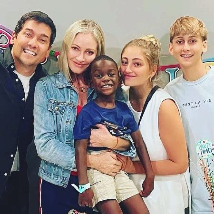 Araneda family celebrating Benjamin Araneda's 4th birthday.
