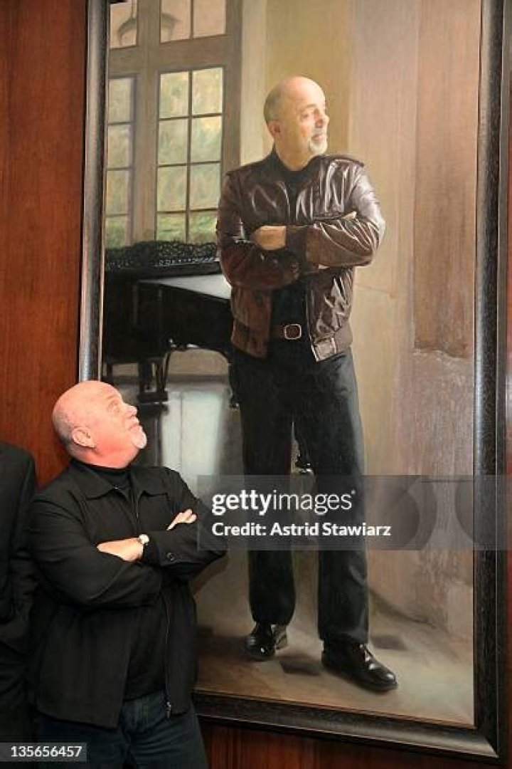 Billy Joel Honored With Steinway Hall Portrait