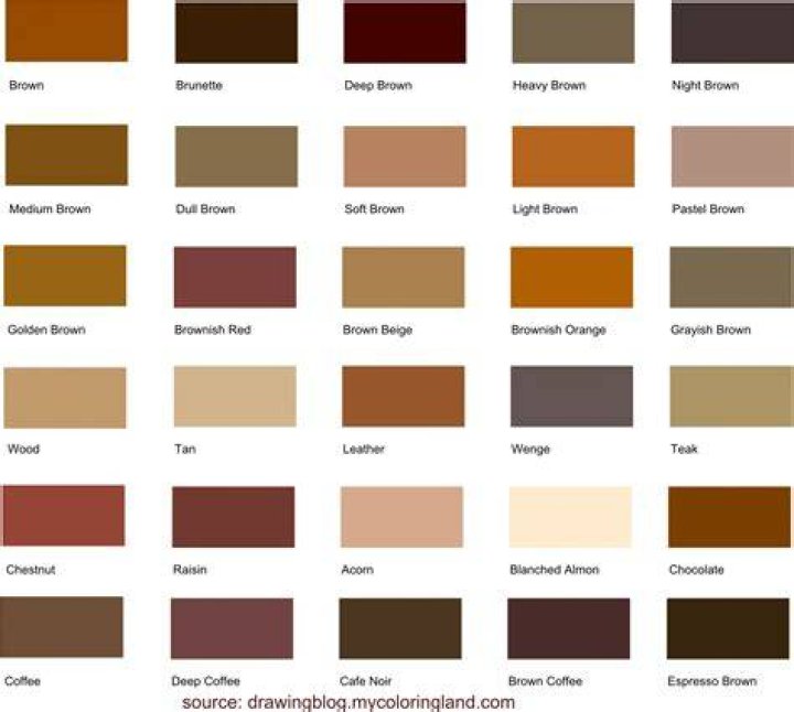 brown
