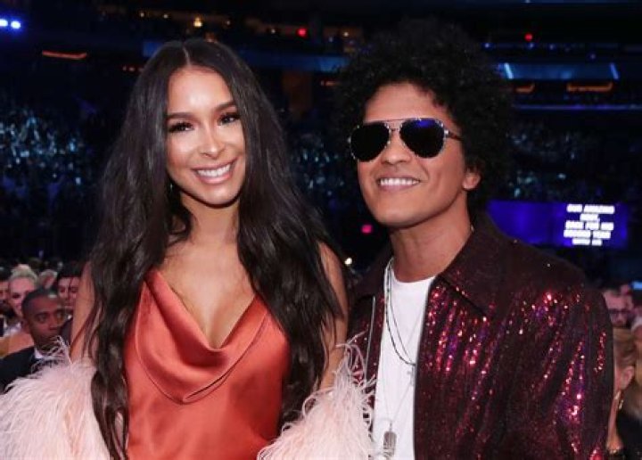 Bruno Mars and Girlfriend Jessica Caban