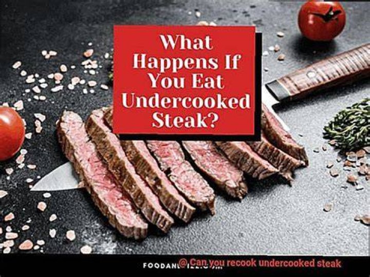 Can you Recook undercooked beef?