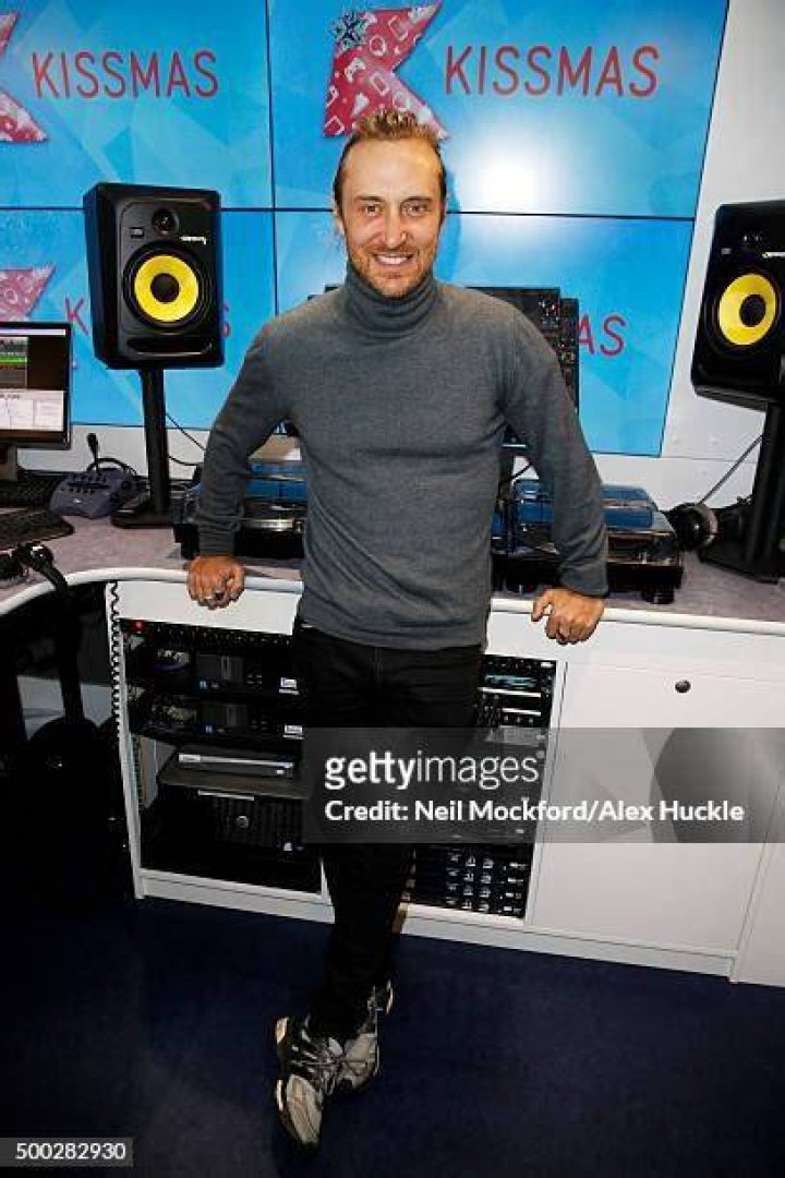 David Guetta Visits Kiss FM