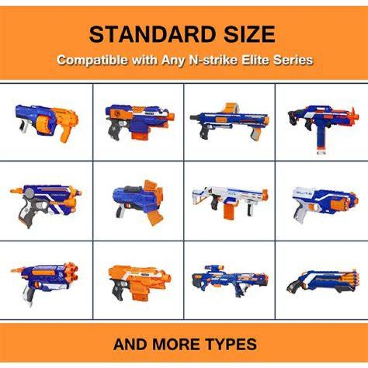 Do all Nerf guns use the same bullets?