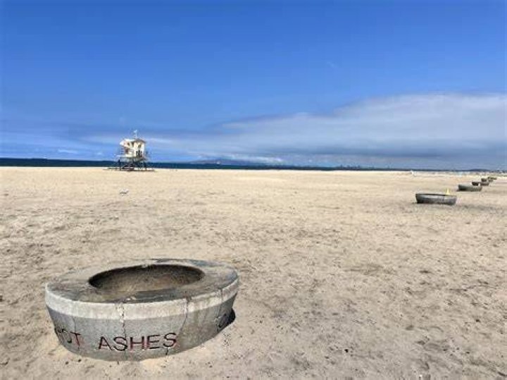 Does Doheny State Beach have fire pits?
