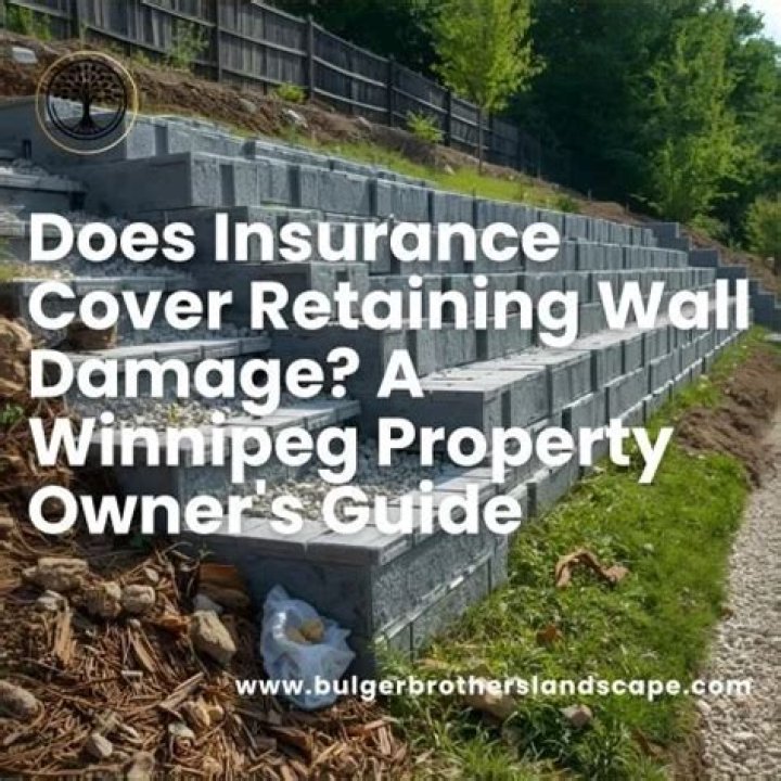 Does insurance cover retaining walls?