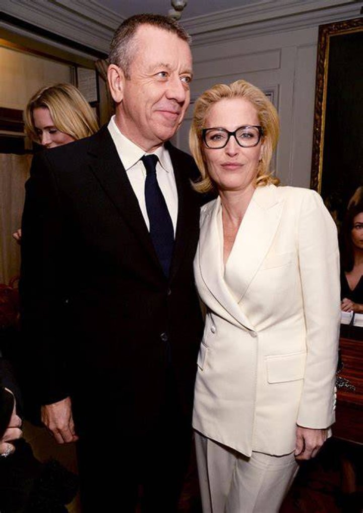 Gillian Anderson and Peter Morgan