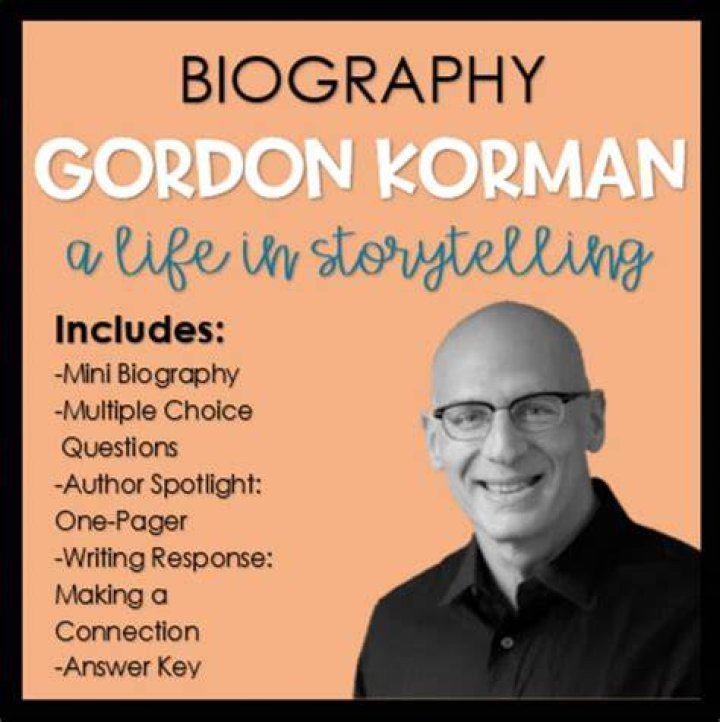 Gordon Korman - Age, Family, Bio