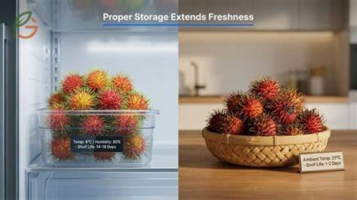 How do you keep Rambutan fresh?
