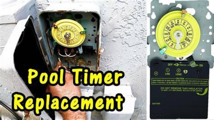 How do you replace a pool timer motor?