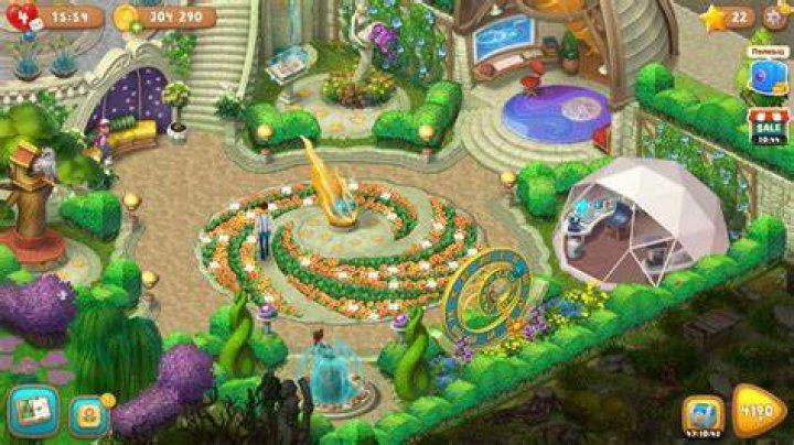 How many levels does gardenscapes have 2019?