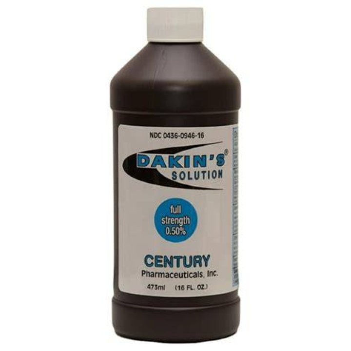 Is Dakin’s solution hydrogen peroxide?