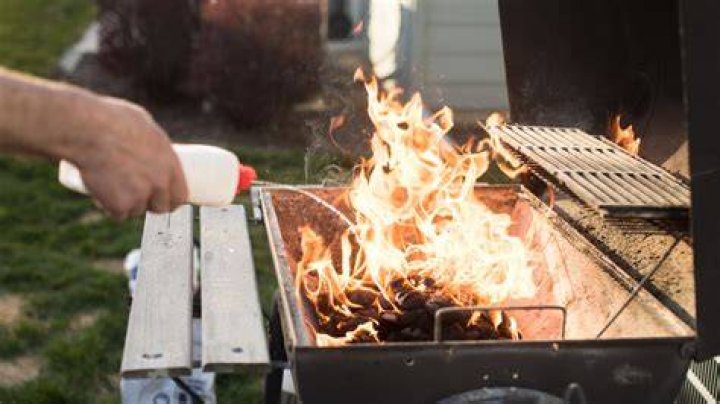 Is lighter fluid bad for BBQ?