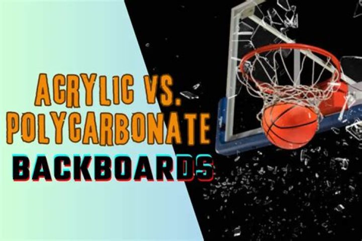 Is polycarbonate or acrylic better for backboard?