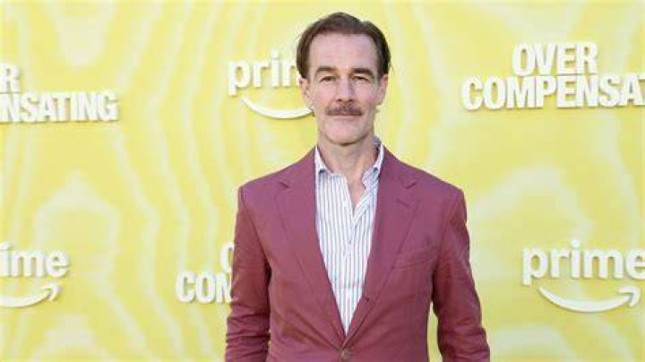 James Van Der Beek, photographed while taking his pregnant wife on a movie date in his dashing car.
