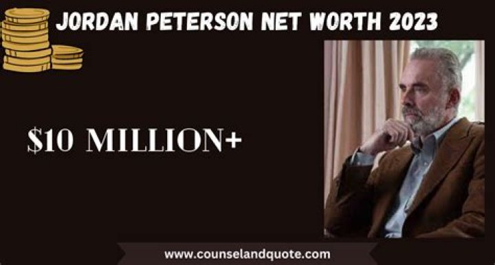 Jordan Peterson net worth