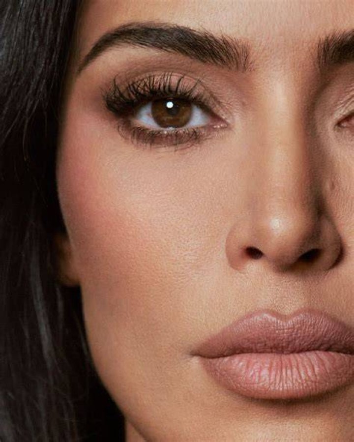 kim eyebrows