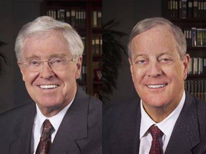 Koch Brothers, Charles With David. Koch Brothers, Charles With David.