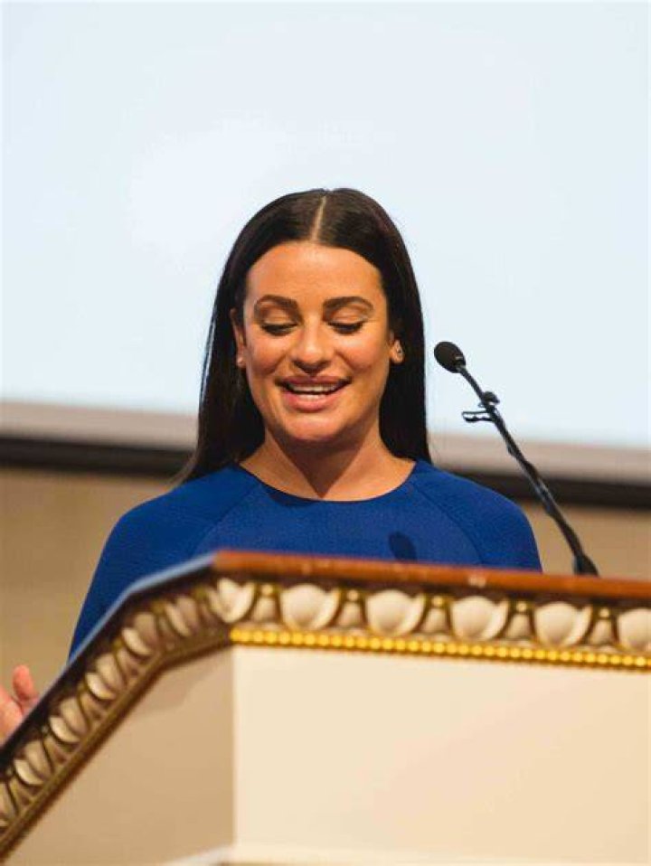 Lea Michele Gives Commencement Speech as a part of Whirlpool`s `Congrats Parents Campaign