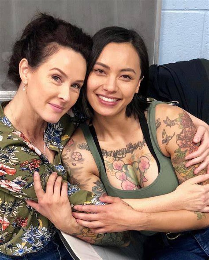 Levy Tran with her father and sister