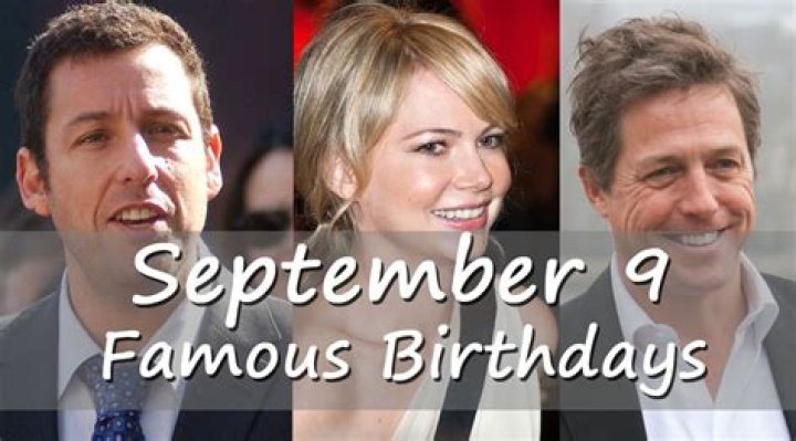 September 9 Birthdays By Profession
