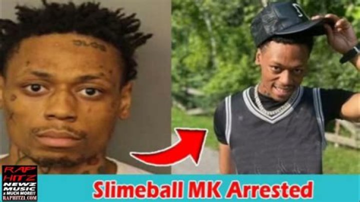 Slimeball MK Arrested mugshot