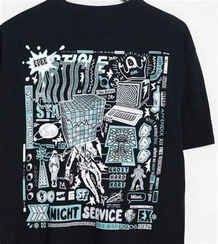 The T-shirt is inspired from Eerie, Indiana.