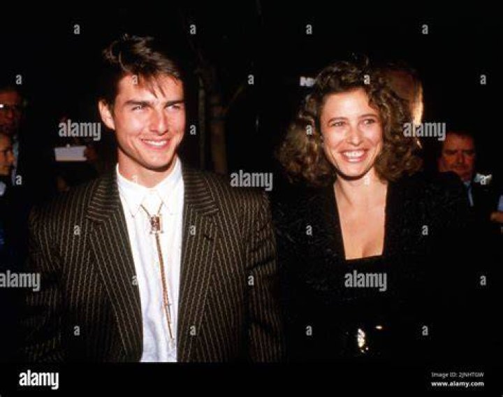 Tom Cruise and Mimi Rogers