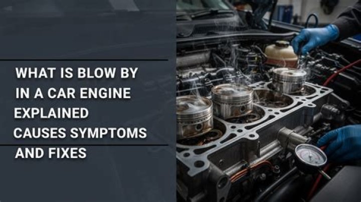 What causes blow by in a small engine?