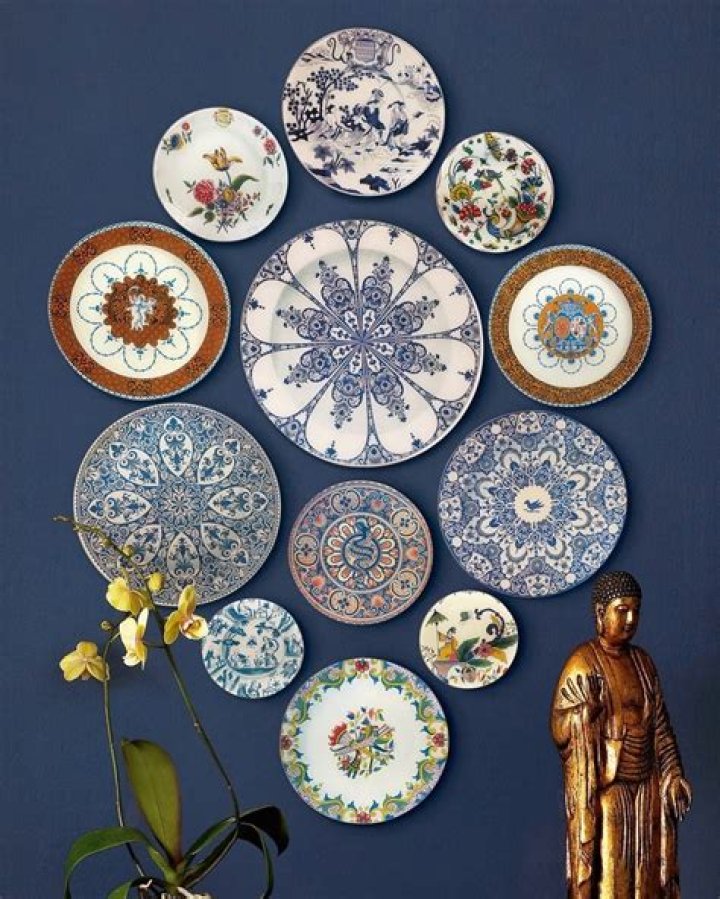 What do you call a decorative plate?