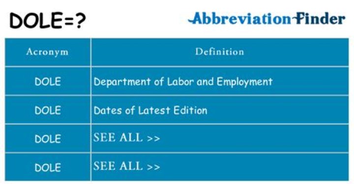 What does being on the dole mean?