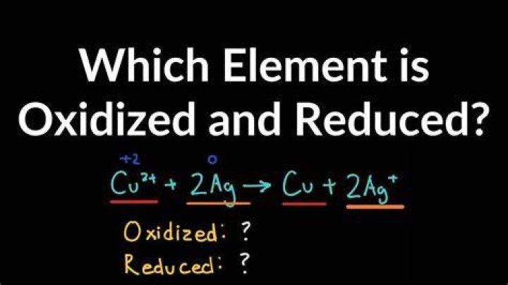 What does it mean when an element is oxidized?