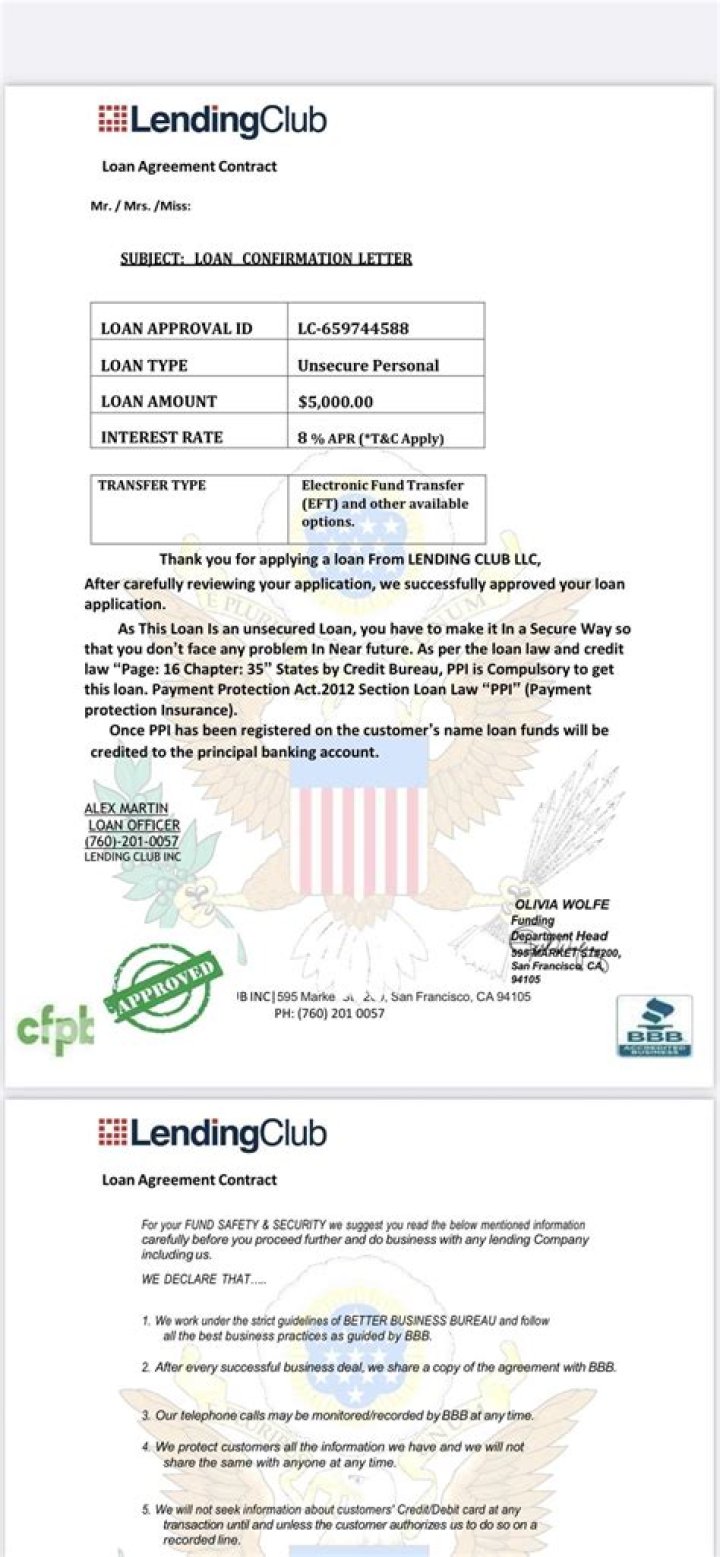 What does Lending Club verify?