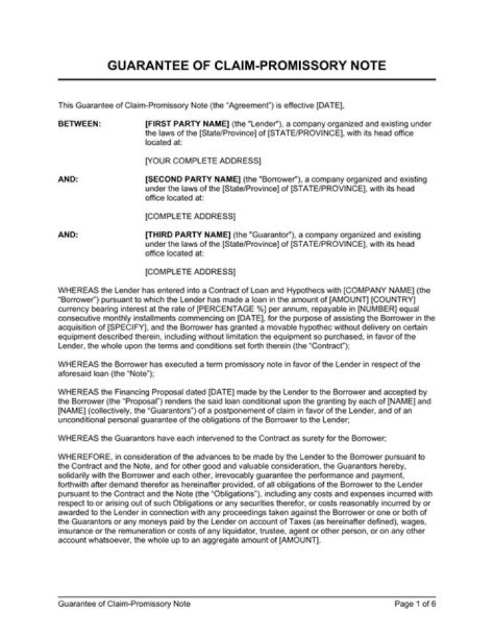 What is a partial claim promissory note?