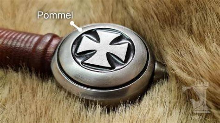 What is a pommel on a sword?