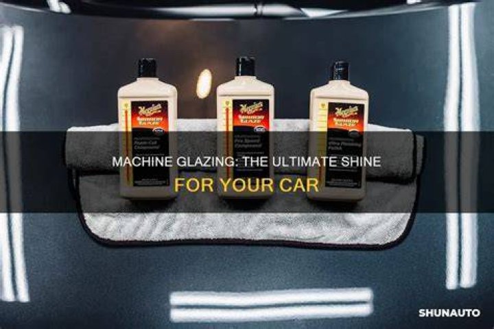 What is car glaze used for?
