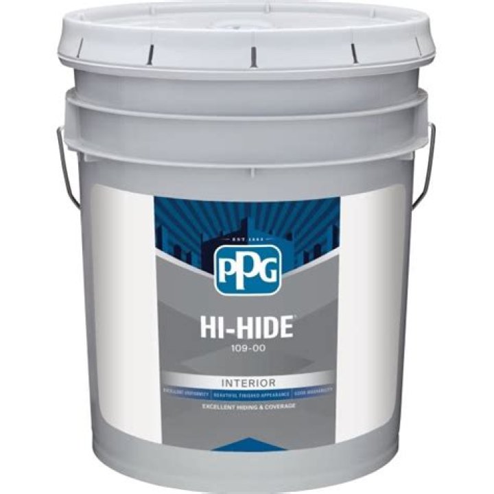 What is high hide white paint?