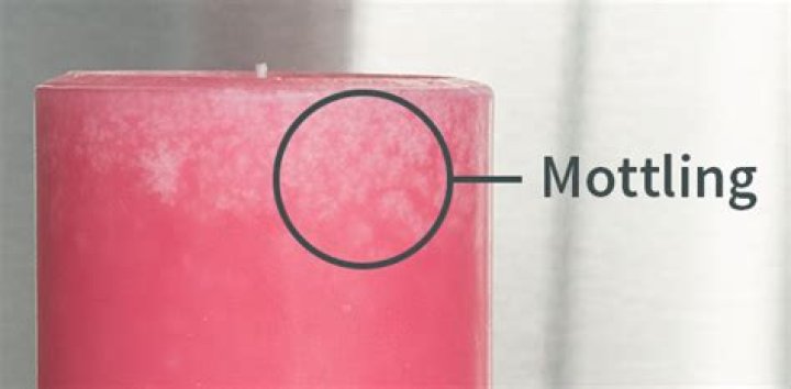 What is mottling wax?