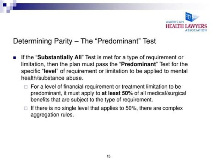 What is the predominant purpose test?