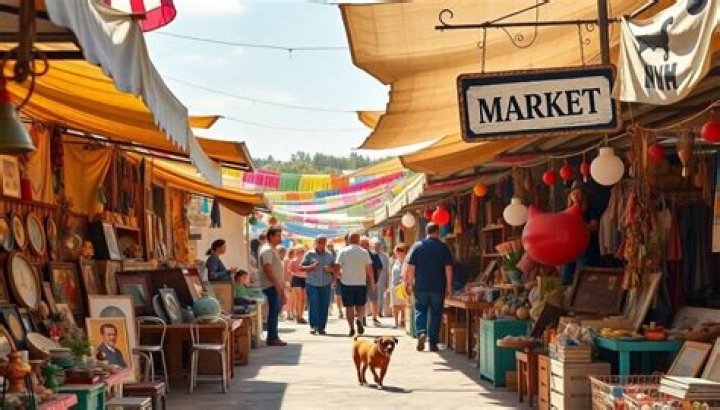 Why is it called a flea market?